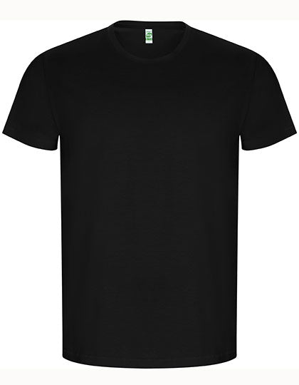 Men´s Golden Organic T-Shirt in Black 02, Größe 3XL