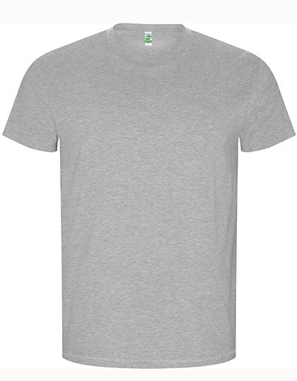 Men´s Golden Organic T-Shirt in Heather Grey 58, Größe 3XL