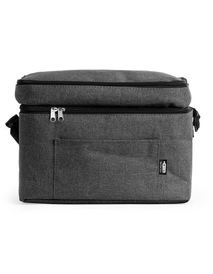 XL Cooler Bag Marlox in Black Melange 243, Größe 20 x 30 x 25 cm