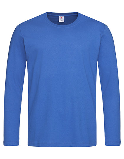 Classic-T Long Sleeve in Bright Royal, Größe XXL