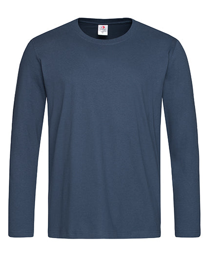 Classic-T Long Sleeve in Navy Blue, Größe 3XL