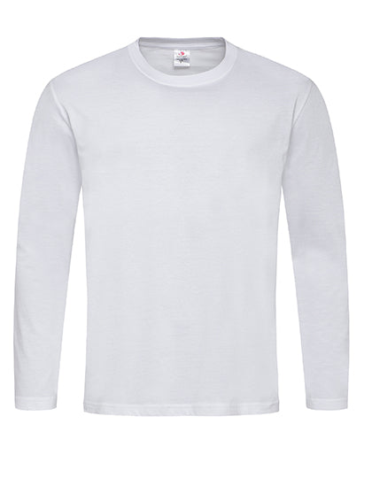 Classic-T Long Sleeve in White, Größe 3XL