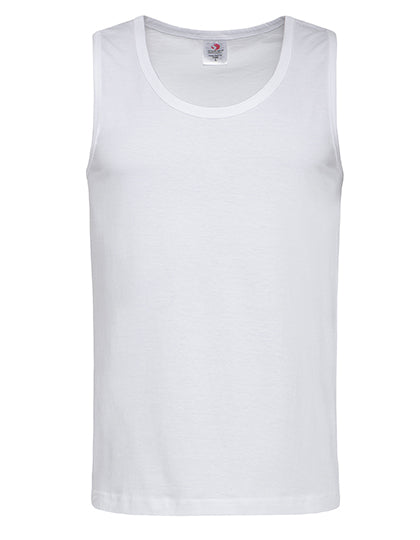 Classic-T Tank Top in White, Größe 3XL