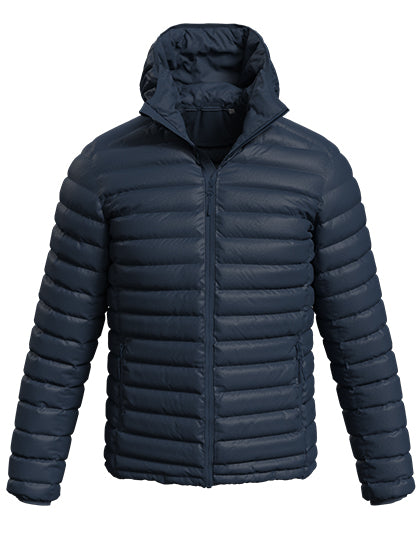 Lux Padded Jacket Men in Blue Midnight, Größe 5XL