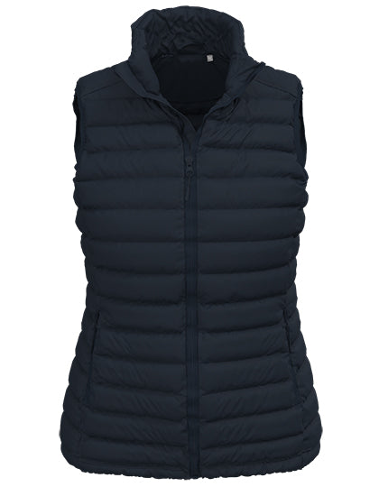 Lux Padded Vest Women in Blue Midnight, Größe 3XL