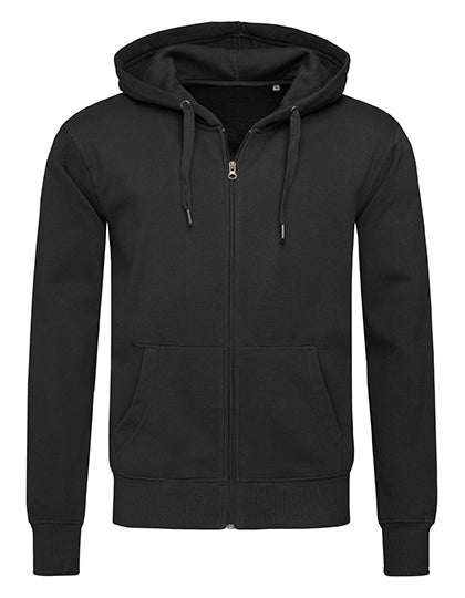 Sweat Jacket Select in Black Opal, Größe 3XL