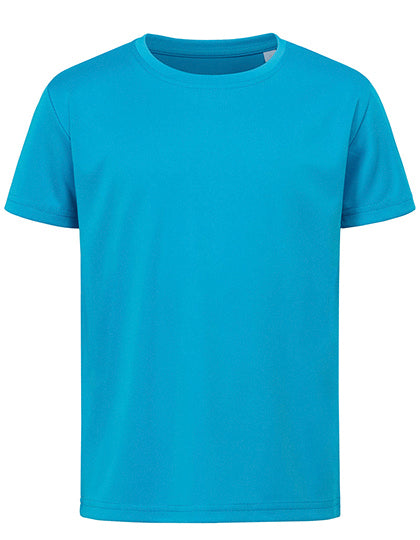 Kids´ Sports-T in Hawaii Blue, Größe XS (110/116)