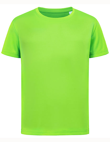 Kids´ Sports-T in Kiwi Green, Größe XS (110/116)