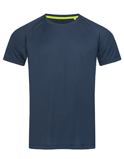 Mesh Raglan in Marina Blue, Größe XXL