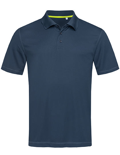Mesh Polo in Marina Blue, Größe XXL