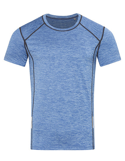 Recycled Sports-T Reflect in Blue Heather, Größe XXL