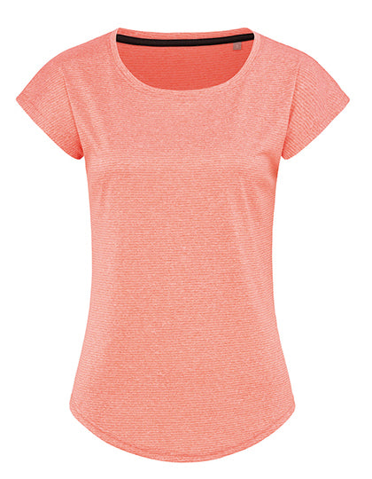 Recycled Sports-T Move Women in Coral Heather, Größe XL