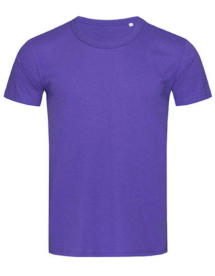 Ben Crew Neck in Deep Lilac, Größe XXL