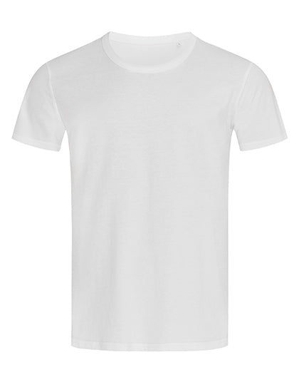 Ben Crew Neck in White, Größe 3XL