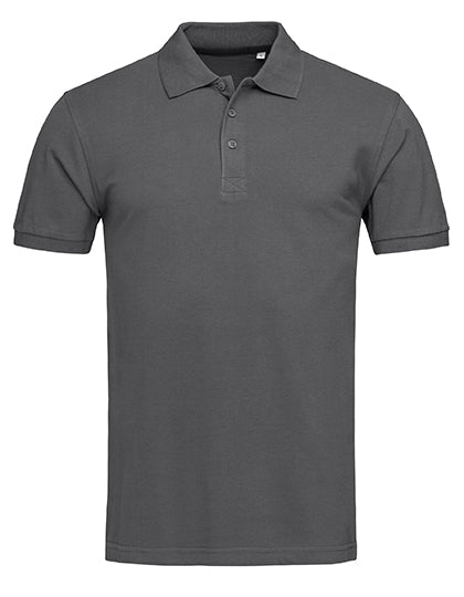 Lux Polo Men in Slate Grey (Solid), Größe 5XL