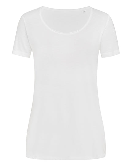 Finest Cotton-T Women in White, Größe XL