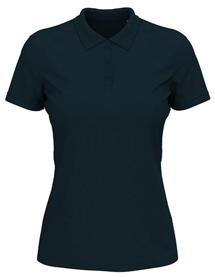 Lux Polo Women in Marina Blue, Größe 3XL