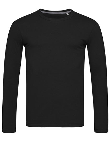 Stretch Long Sleeve in Black Opal, Größe XXL