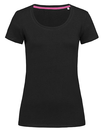 Stretch-T Women in Black Opal, Größe XXL