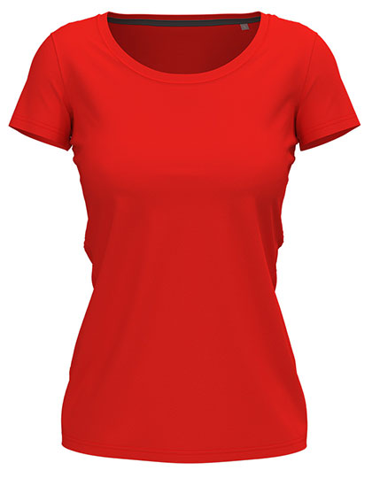 Stretch-T Women in Scarlet Red, Größe XXL