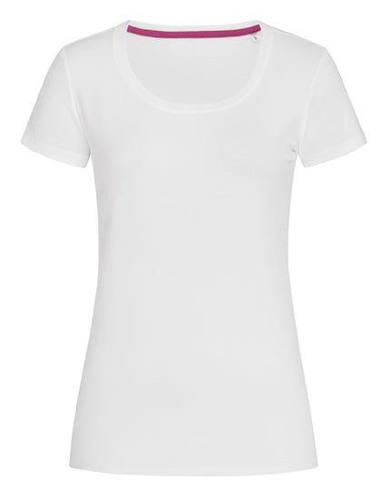 Stretch-T Women in White, Größe XXL