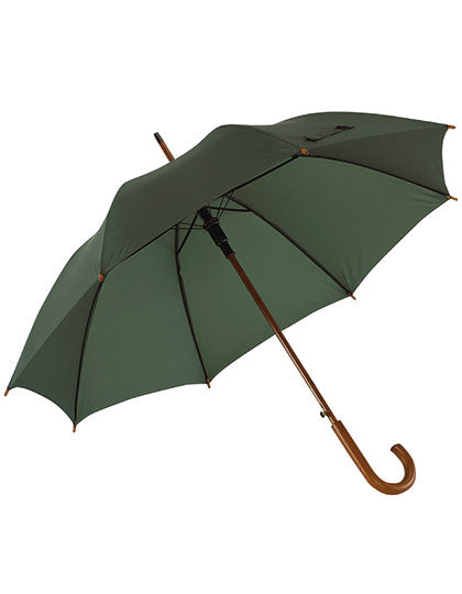 Automatischer Holzstockschirm Boogie in Dark Green, Größe Ø approx. 103 cm