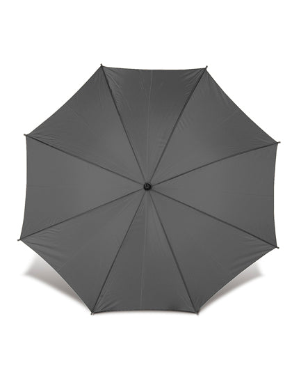 Automatik-Holzstockschirm Cork in Grey, Größe Ø ca. 103 cm