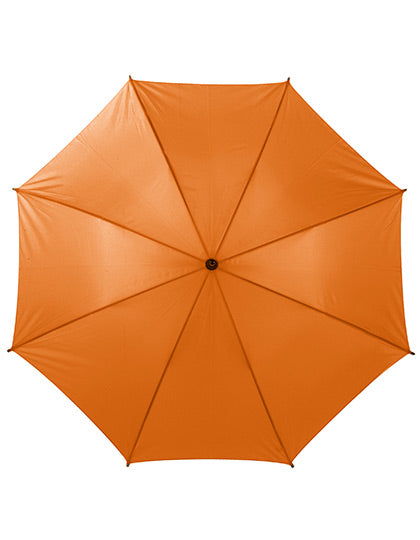 Automatik-Holzstockschirm Cork in Orange, Größe Ø ca. 103 cm