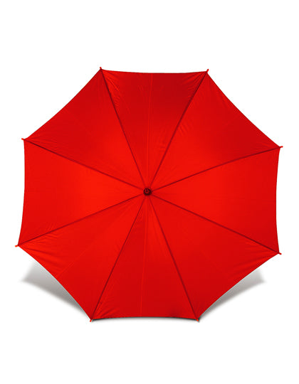 Automatik-Holzstockschirm Cork in Red, Größe Ø ca. 103 cm