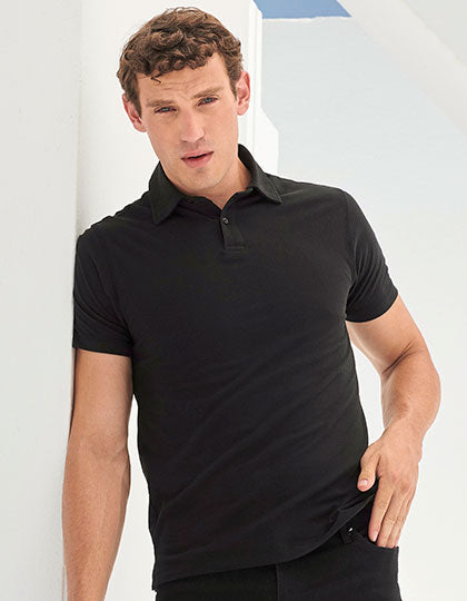 Men´s Short Sleeved Stretch Polo