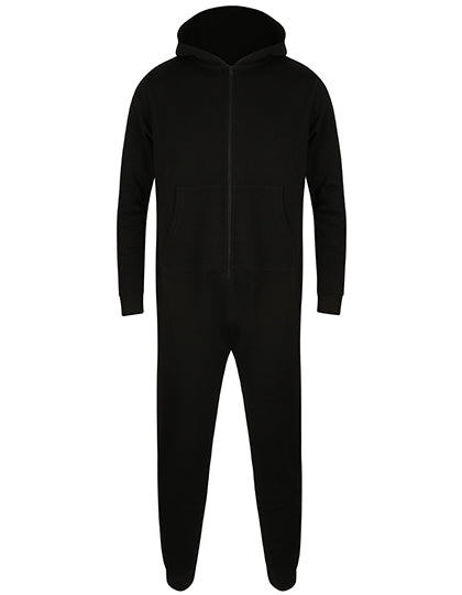 Unisex All In One in Black, Größe L/XL