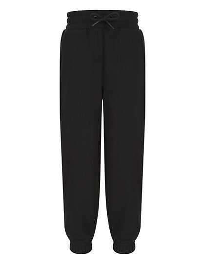 Kids' Sustainable Fashion Cuffed Joggers in Black, Größe 11/12 years