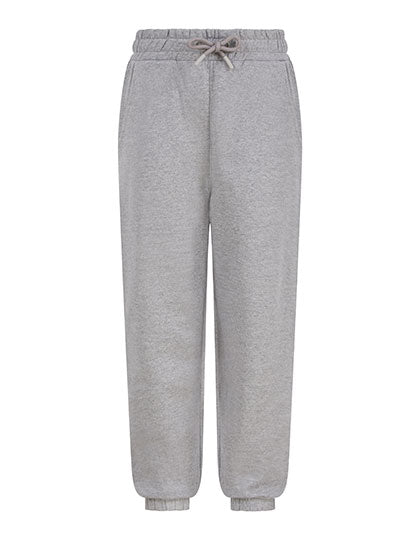 Kids' Sustainable Fashion Cuffed Joggers in Heather Grey, Größe 11/12 years