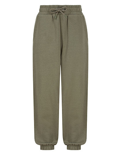 Kids' Sustainable Fashion Cuffed Joggers in Khaki, Größe 11/12 years