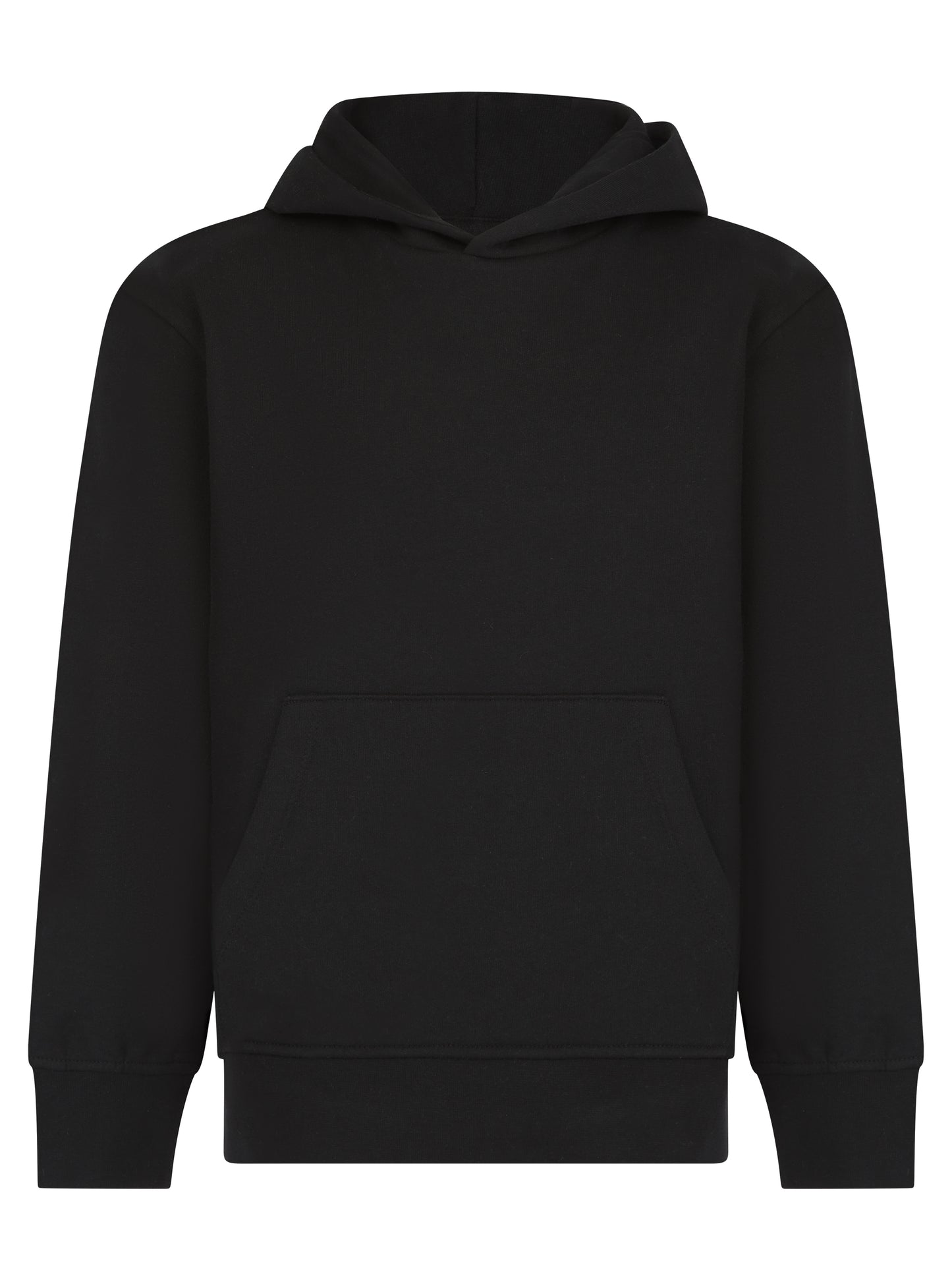 Kids´ Sustainable Fashion Hoody in Black, Größe 11/12 years