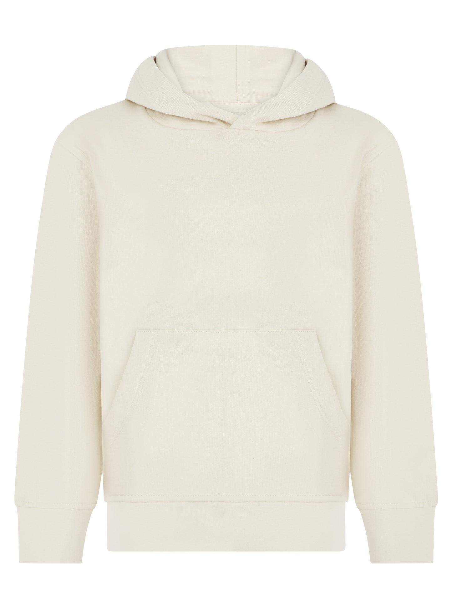 Kids´ Sustainable Fashion Hoody in Light Stone, Größe 11/12 years