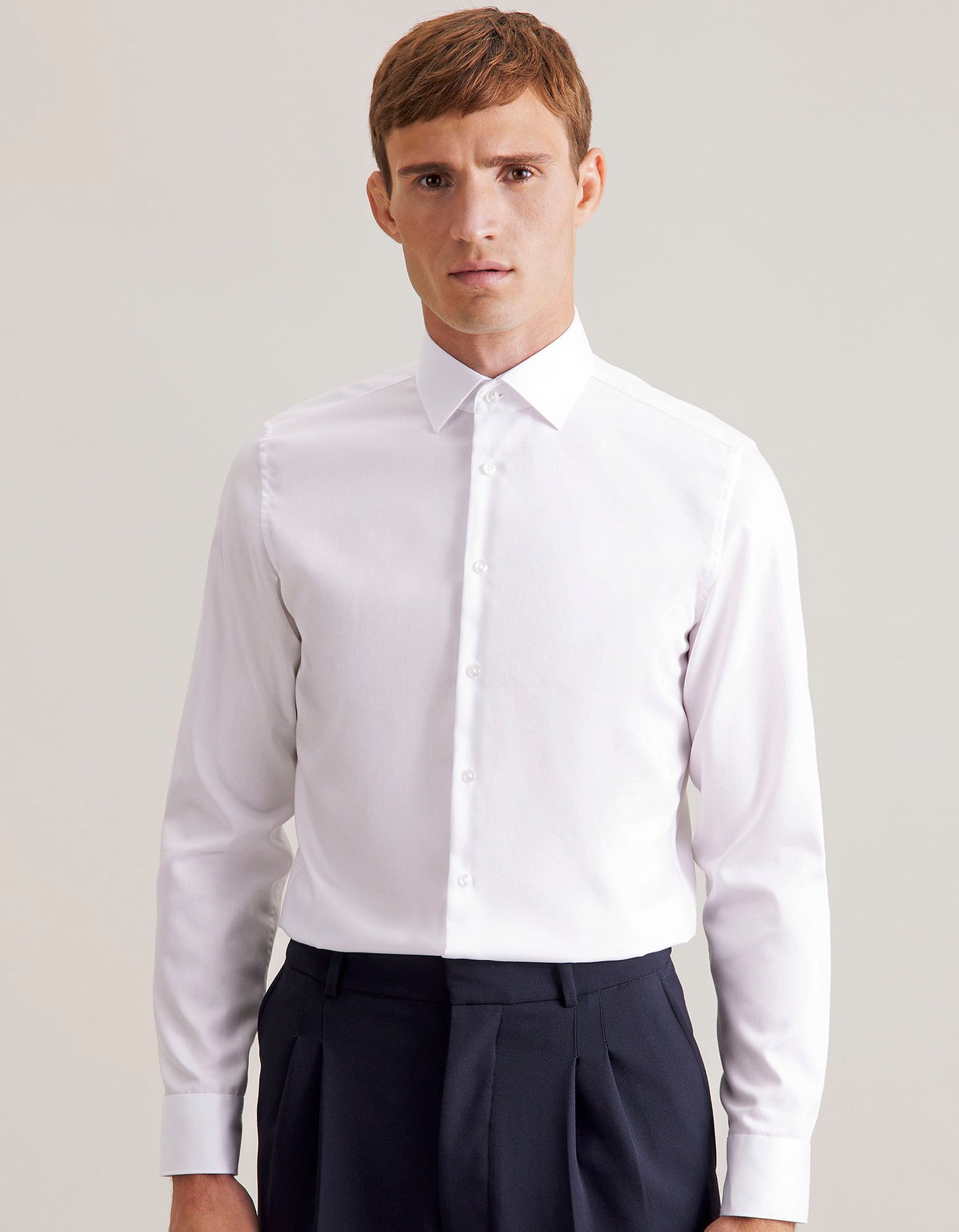 Men´s Shirt Slim Fit Fine Twill Longsleeve