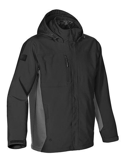 Atmospere 3-in-1 System Jacket in Black, Größe 3XL