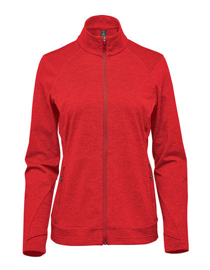 Women's Treeline Performance Jacket in Bright Red, Größe XXL