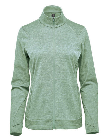 Women's Treeline Performance Jacket in Ice Blue Heather, Größe XXL