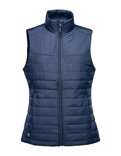 Women's Nautilus Quilted Vest in Navy, Größe 3XL