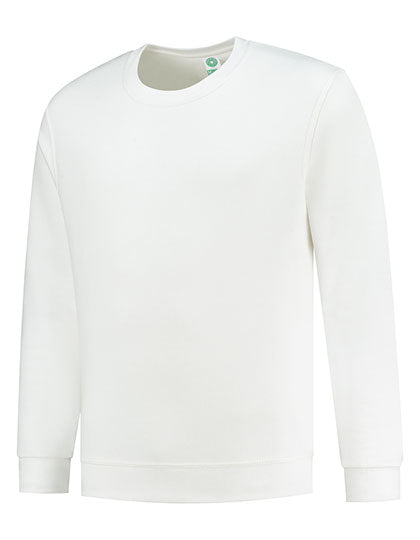 Unisex Crew Neck Sweat in White, Größe XXL