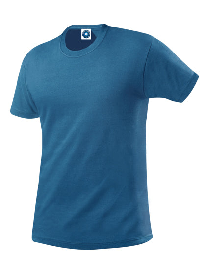 Men´s Organic Cotton T-Shirt in Indigo, Größe XXL