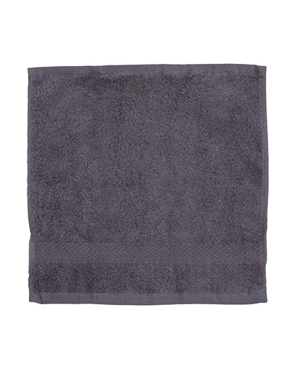 Luxury Face Cloth in Steel Grey, Größe 30 x 30 cm