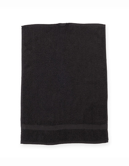 Luxury Gym Towel in Black, Größe 40 x 60 cm