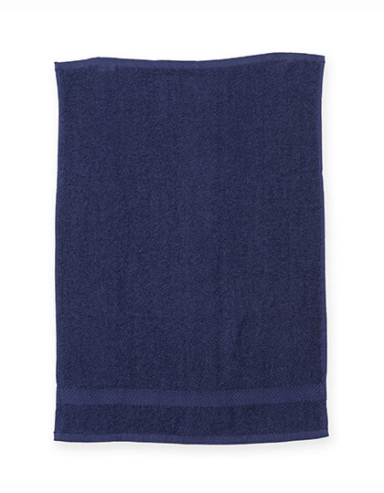 Luxury Gym Towel in Navy, Größe 40 x 60 cm