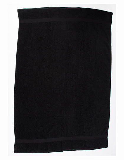 Luxury Bath Sheet in Black, Größe 100 x 150 cm