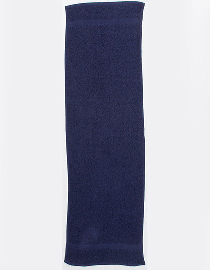 Classic Sports Towel in Navy, Größe 30 x 110 cm