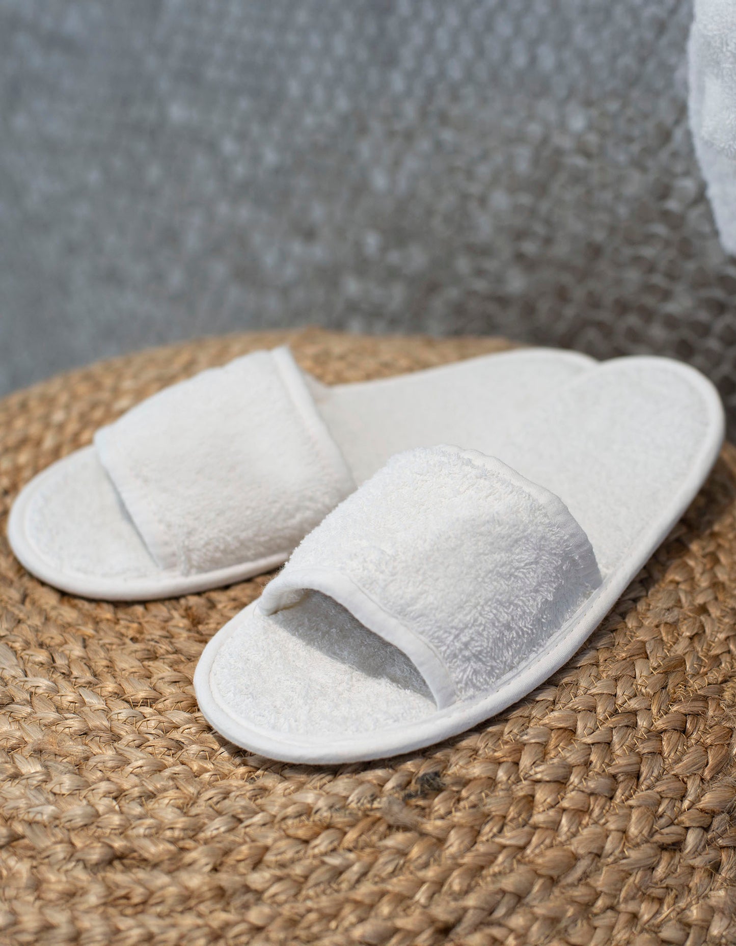 Classic Terry Slippers - Open Toe