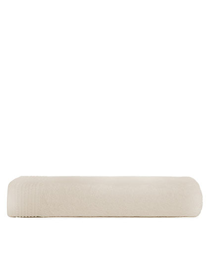 Classic Beach Towel in Beige, Größe 100 x 180 cm
